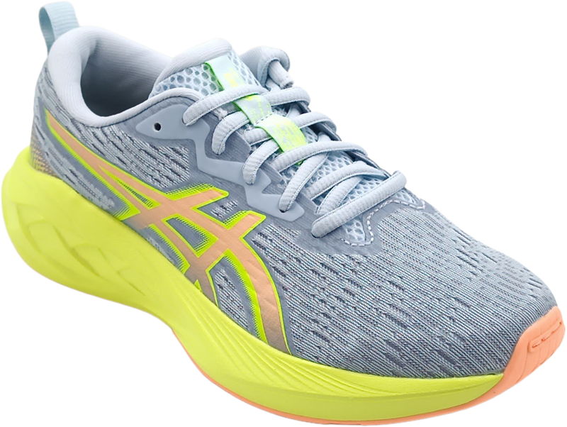 Asics Novablast 4 GS cool grey/ bright sunstone