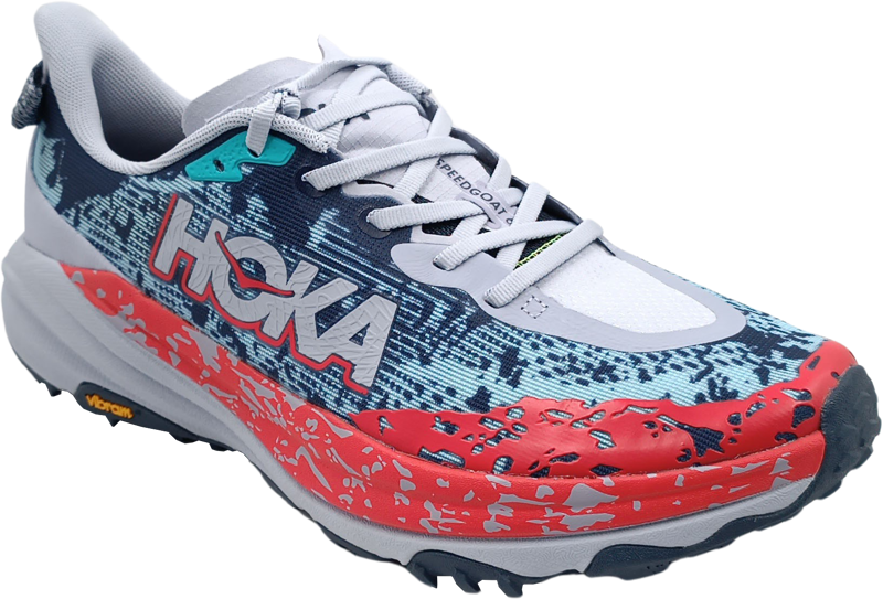 Hoka One One Speedgoat 6 gull/stormy skies