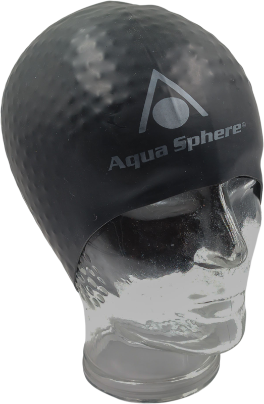 Aqua Sphere Silicone Swimcap Black