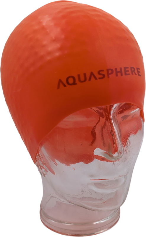 Aqua Sphere Silicone Swimcap Orange