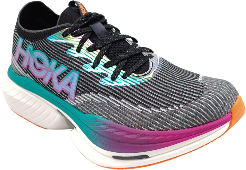 Hoka One One CIELO X1 black / electric aqua [unisex]