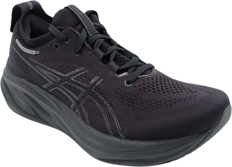 Asics Nimbus 26 black/black