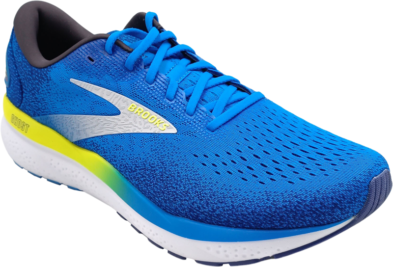 Brooks Ghost 16 Electric Blue/ Navy/Lemon