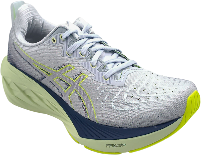 Asics Novablast 4 cool grey/blue expanse