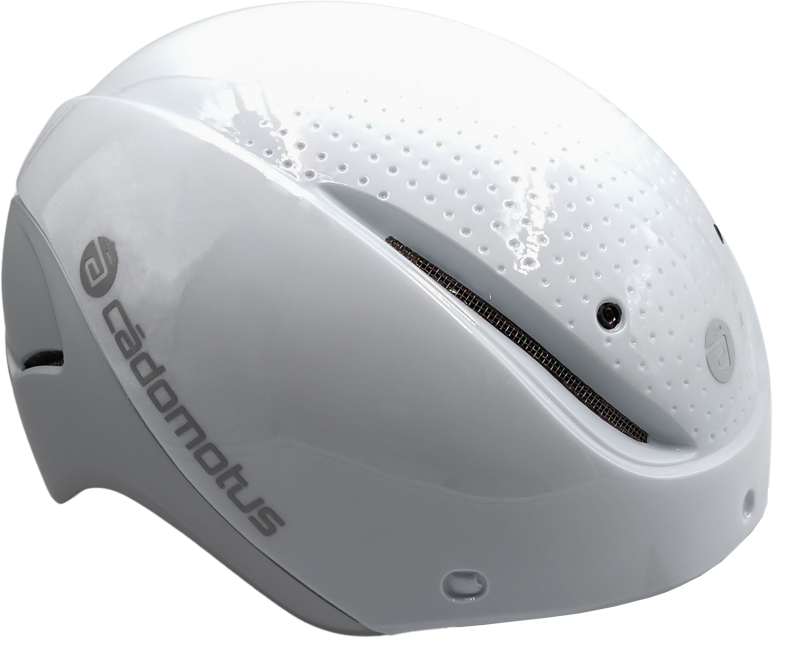 Cádomotus Alpha-3+ Aero skating helmet matt white/silver