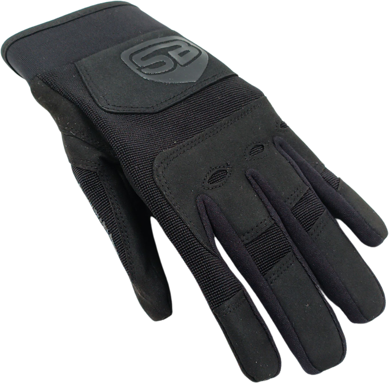 Sebra glove extreme total black