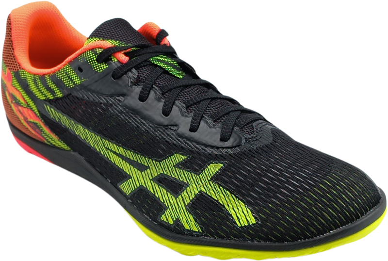 Asics Resurgence XC Spikes black/safety yellow [unisex]