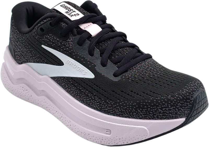 Brooks Ghost Max 2 black/white/orchid ice