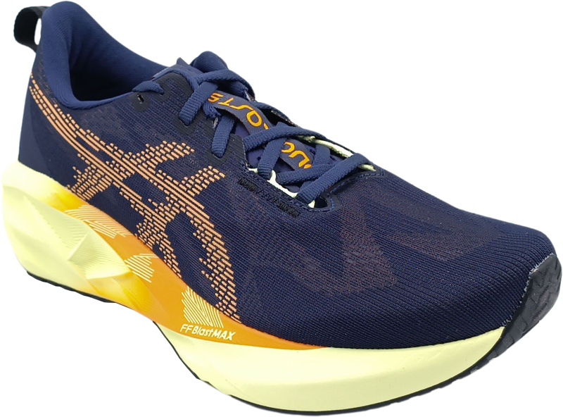 Asics Novablast 5 indigo blue/amber