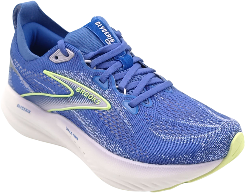 Brooks Glycerin 22 amparo blue/hyper iris/yellow