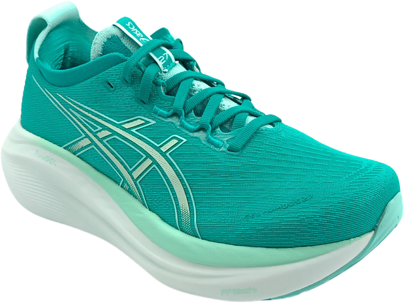 Asics Nimbus 27  wave teal/illuminate mint