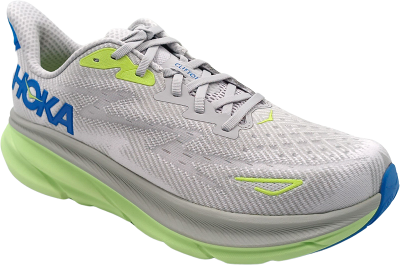 Hoka One One Clifton 9 Stardust/electric kobalt [wide 2E]