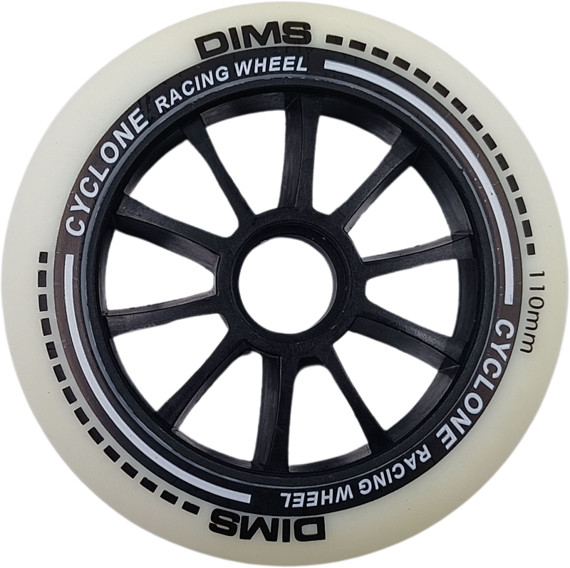 DMB Cyclone 110 white/black (set of 6 pieces)