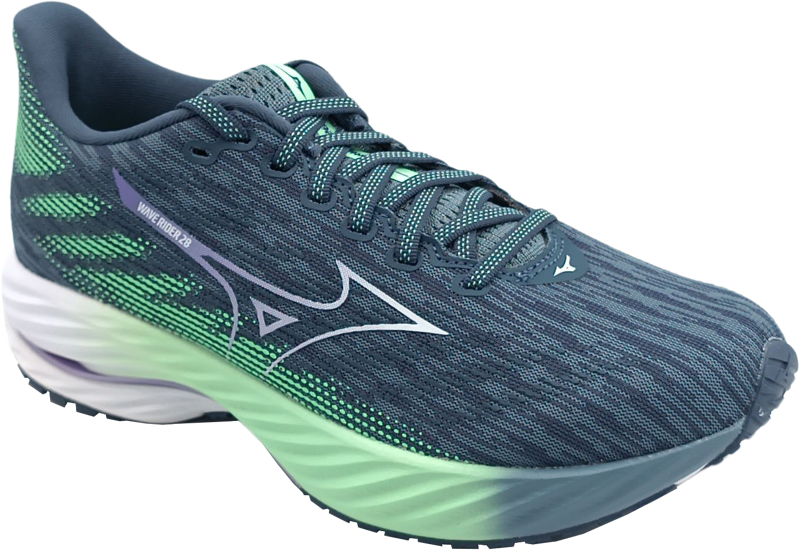 Mizuno Wave Rider 28 purple/ green