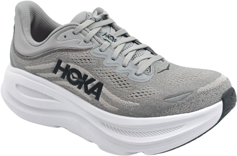 Hoka One One Bondi 9 galactic grey / stellar grey