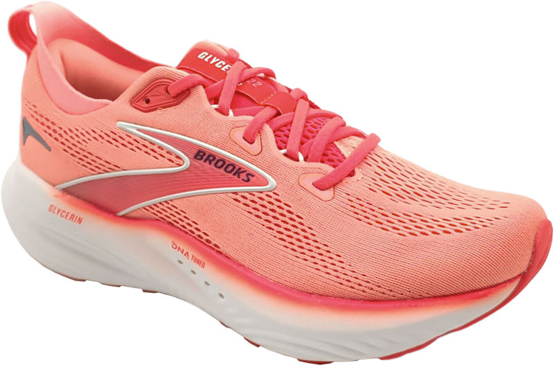 Brooks Glycerin 22 Desert Flower/Hot Coral/Milk