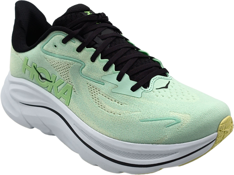 Hoka Clifton 10 mint fluorite/luna moth