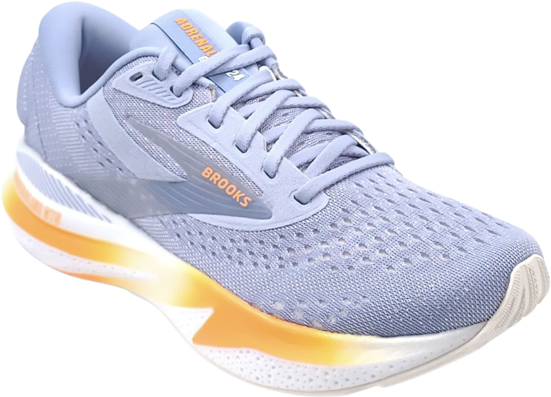 Brooks Adrenaline GTS 24 blue heron/white/orange