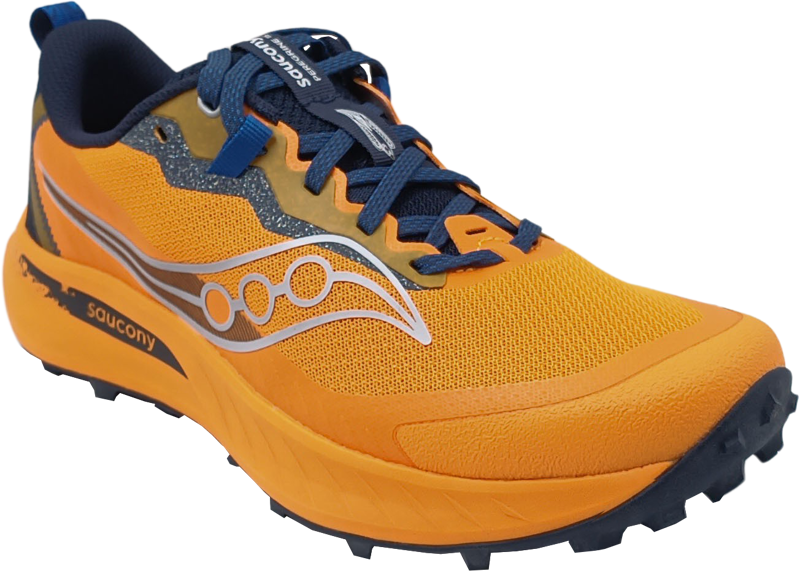 Saucony Peregrine 15 peel/navy/orange