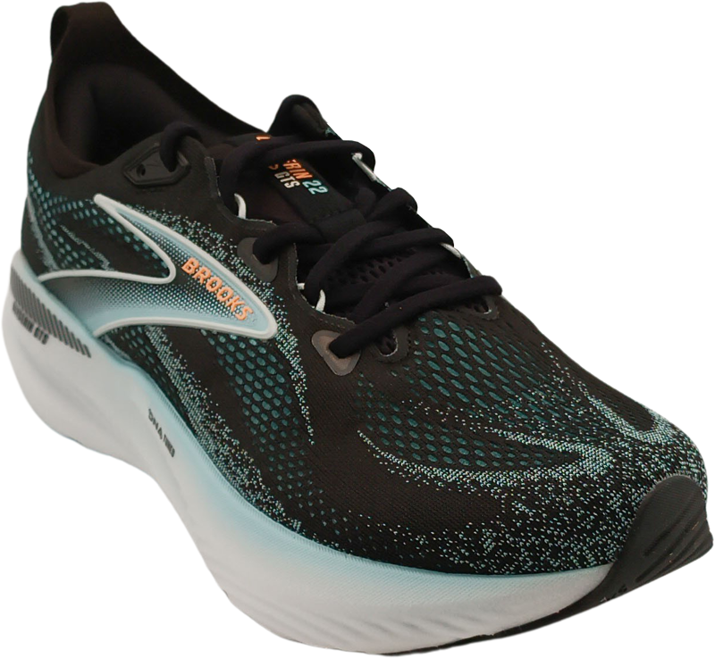Brooks Glycerin GTS 22 black/atomizer/blazing orange