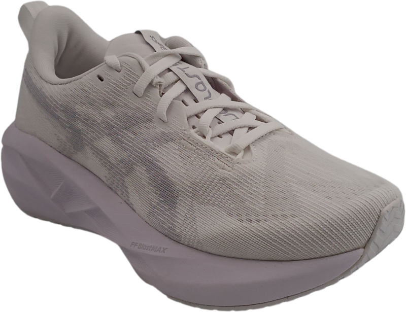 Asics Novablast 5 white/piedmont grey