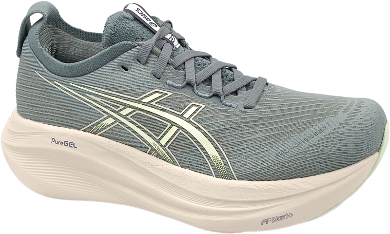 Asics Nimbus 27 monument blue/whisper green