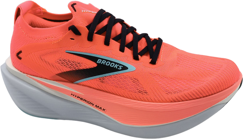 Brooks Hyperion max 3 fiery coral/black/atomizer