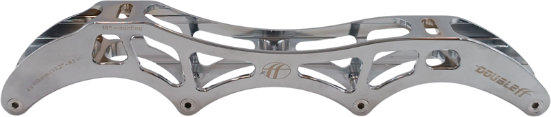 DoubleFF 13.2" 4x110 195mm zilver