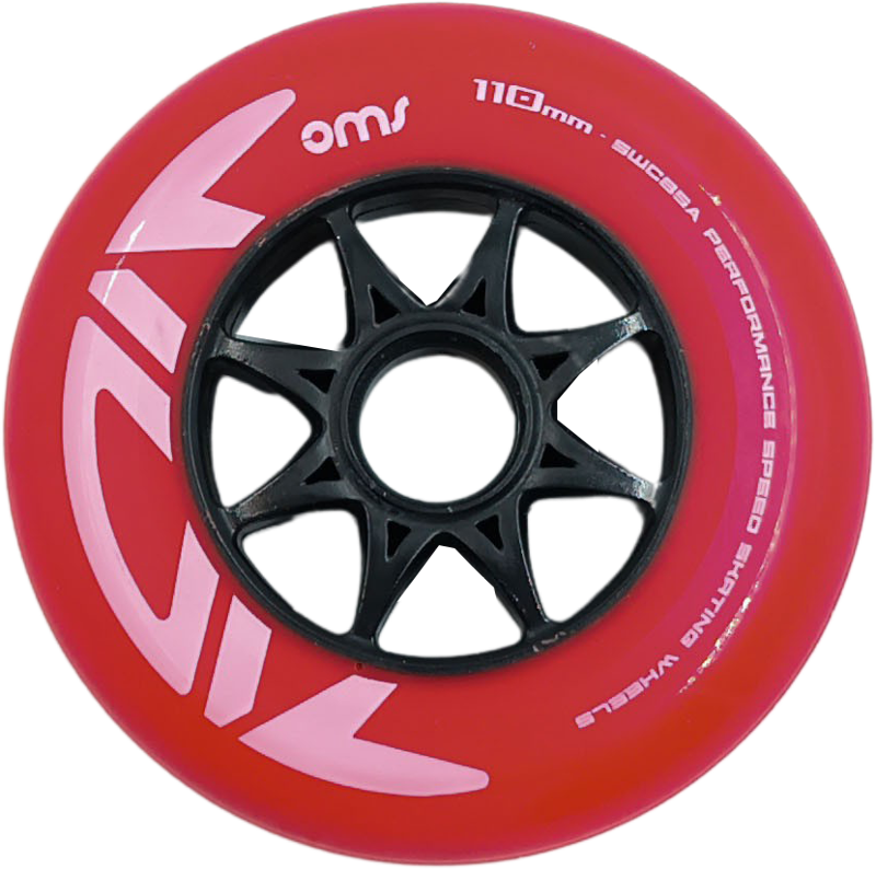  Oms 110mm rood (set van 8 stuks)