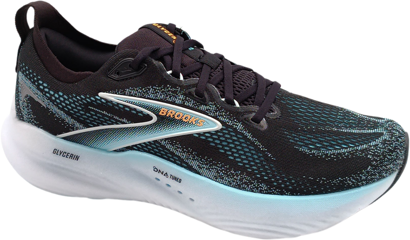 Brooks Glycerin GTS 22 black/atomizer/blazing orange