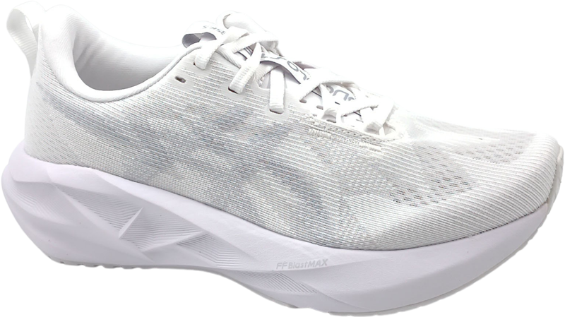 Asics Novablast 5 white/piedmont grey