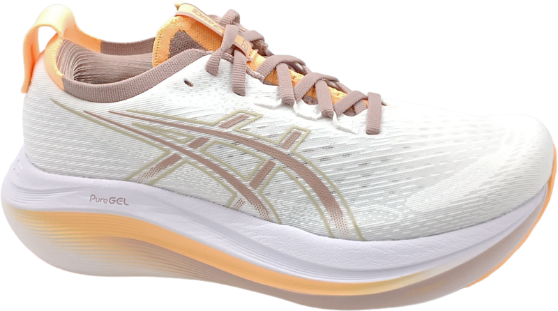 Asics Nimbus 27 white/fawn