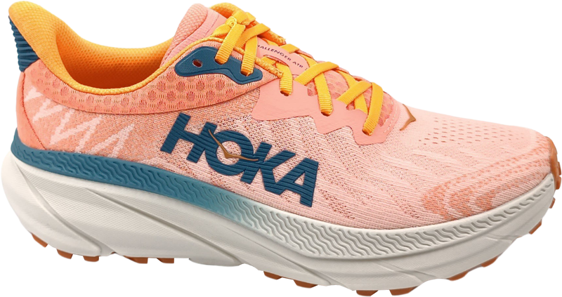 Hoka Challenger ATR 7 terra cotta / yuzu