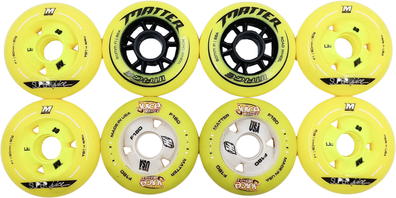 Matter Super Juice 80mm (set van 8 stuks)