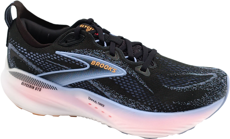 Brooks Glycerin 22 black/blue heron/orange