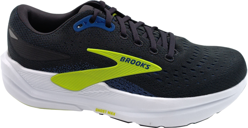 Brooks Ghost Max 3 black/navy/acid lime