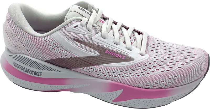 Brooks Adrenaline GTS 24 oyster/excalibur/pink