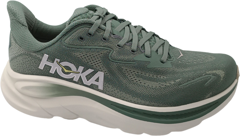Hoka Clifton 10  fern/truffle salt