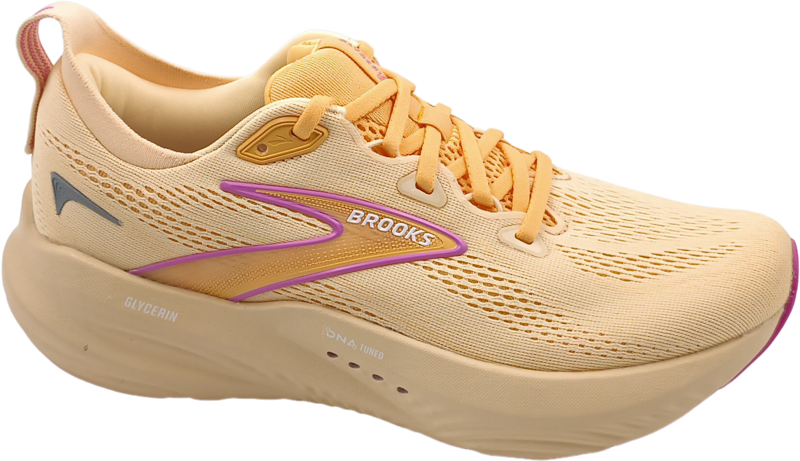 Brooks Glycerin 22 sherbert/apricot/pink