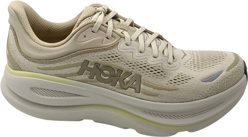 Hoka Bondi 9 grassland / oyster mushroom