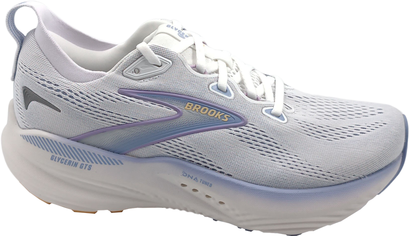 Brooks Glycerin GTS 22 white/blue heron/apricot