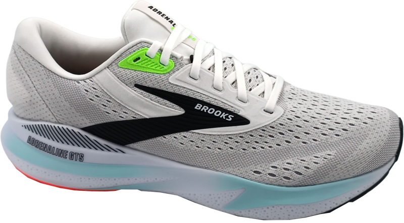 Brooks Adrenaline GTS 24   white/gecko/atomizer