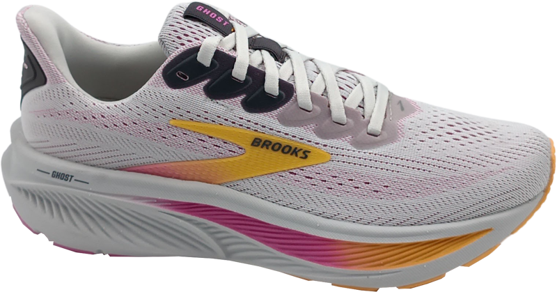 Brooks Ghost 17  oyster/apricot/pink
