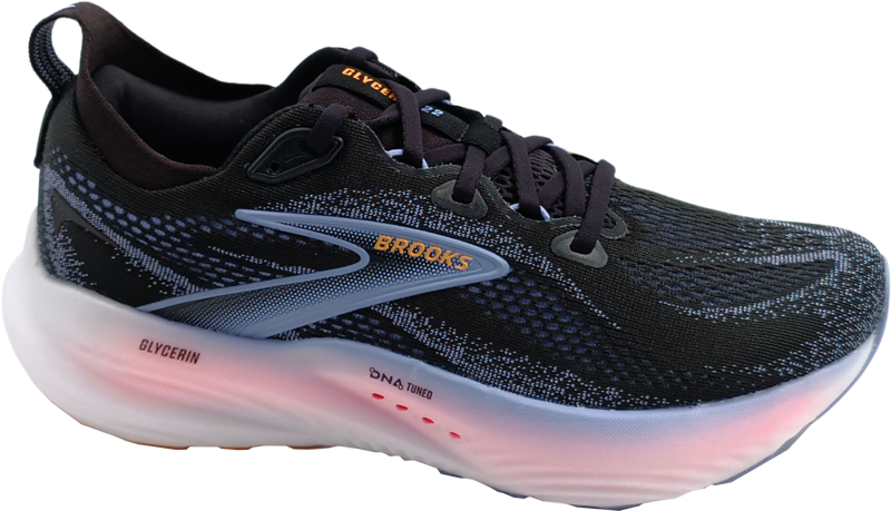 Brooks Glycerin 22 black/blue heron/orange