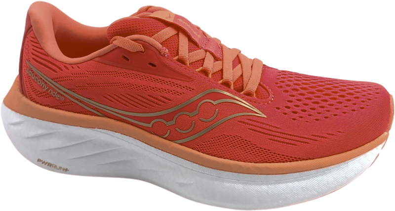Saucony Ride 18 coral/salmon