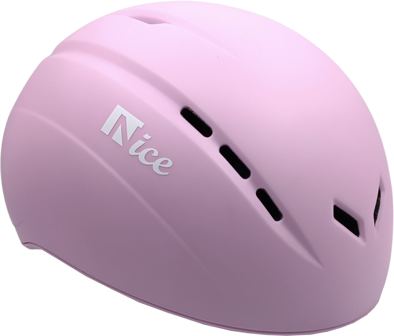 Nice casque de patinage sur glace soft pink
