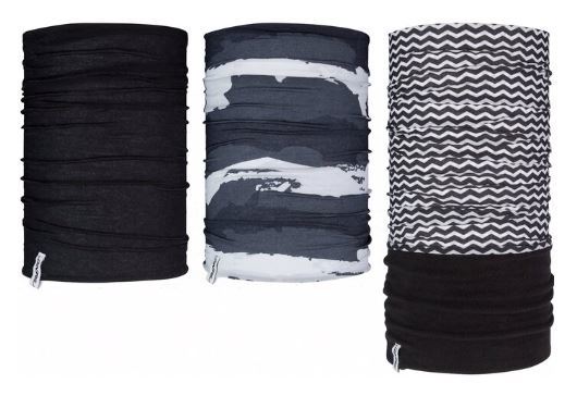 Avento Neckwarmer set of 3 black'/blue