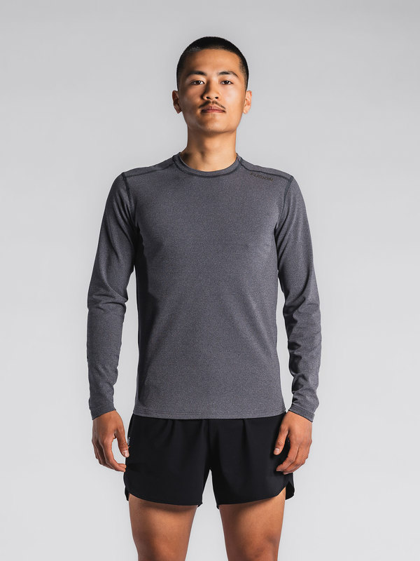 Fusion mens C3 long sleeve grey
