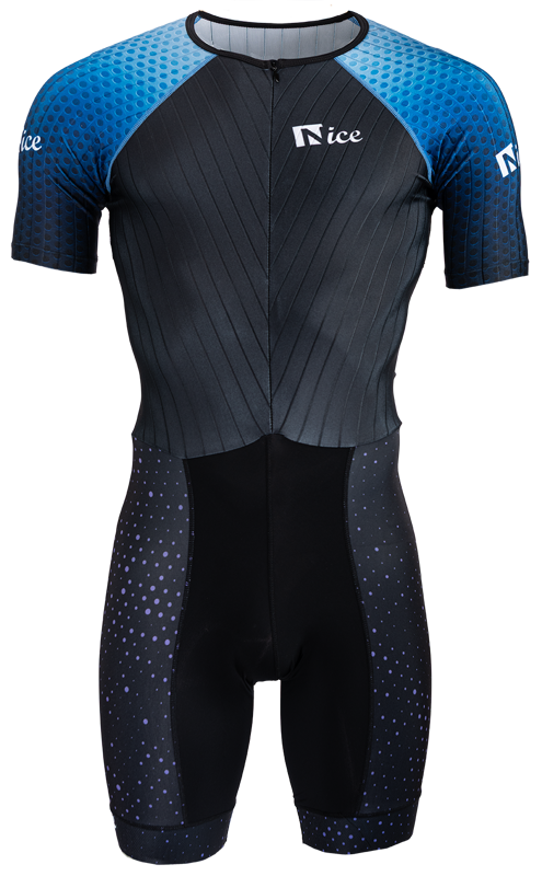 Nice skeelerpak blue/black short-sleeve