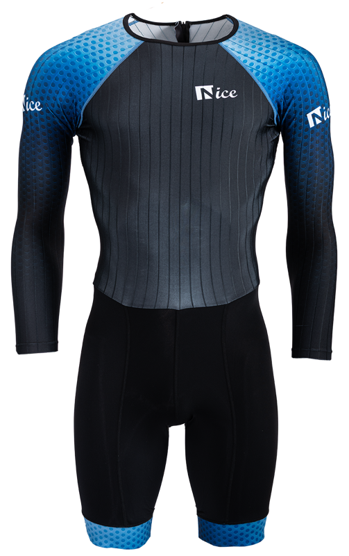 Nice skeelerpak blue/black long-sleeve